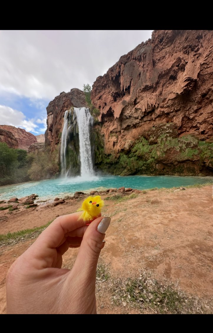 Helen at Havasu Falls